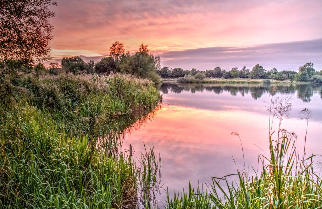 Sunset Lower Mill Estate Lake Sunset Lower Mill Estate Lake